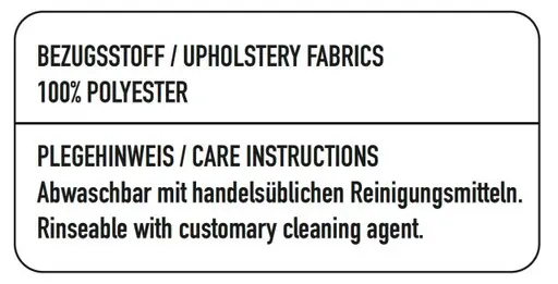 Drehstuhl - drehbar, höhenverstellbar, Stoff, Schwarz