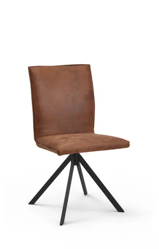 Stuhl - Polyester, Cognac