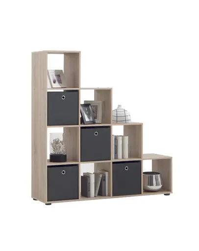 Regal- B ca. 138 cm, Eiche Dekor