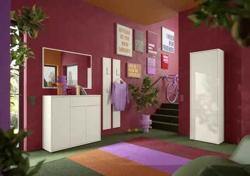 Garderobenschrank FAID- B ca. 60 cm, Sand