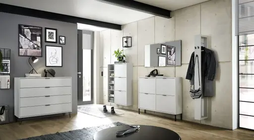 Garderobe - Hellgrau