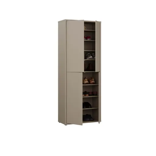 Schuhschrank FAID- B ca. 75 cm, Taupe