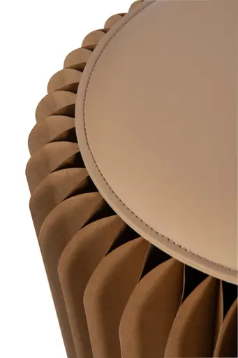 Sitzhocker - DH ca. 36x42 cm, Braun