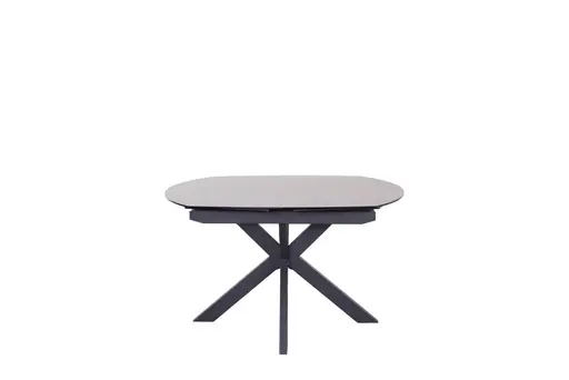 Esstisch MEGGIE - ausziehbar, LB ca. 130x100 cm, Glaskeramik, Grau