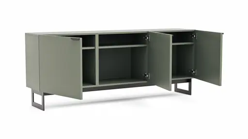 Sideboard 4450 - Lack, Olivgrün