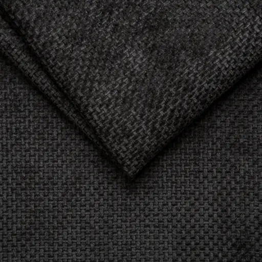 Nachttisch- Schwarz, mit Glasplatte, inkl. Beleuchtung