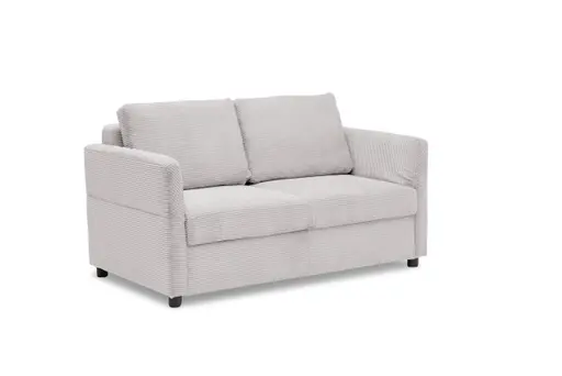 Sofa PRO FLEXX - 2-Sitzer, Stoff, Weiß