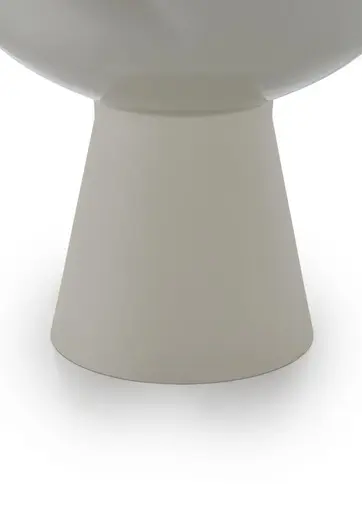 Beistelltisch - Ø/H ca. 38x42 cm, Creme