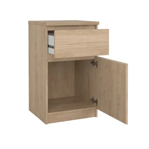 Nachtkonsole- B ca. 40 cm, Eiche Dekor