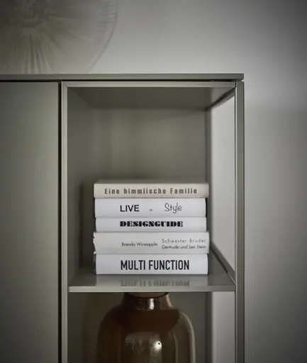 Highboard Catona - Lack Matt, Salbei