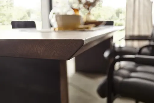 Esstisch Bakersfield - LB ca. 240x100 cm, Asteiche massiv, barrique