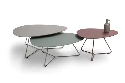 Sofatisch Fano - LBH ca. 57x39x54 cm, Fenix, Taupe