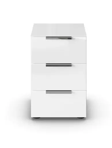 Nako RIPP- Eiche Dekor, Glas, Weiß