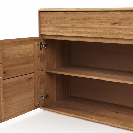 Sideboard Hillsboro - Wildeiche natur, geölt