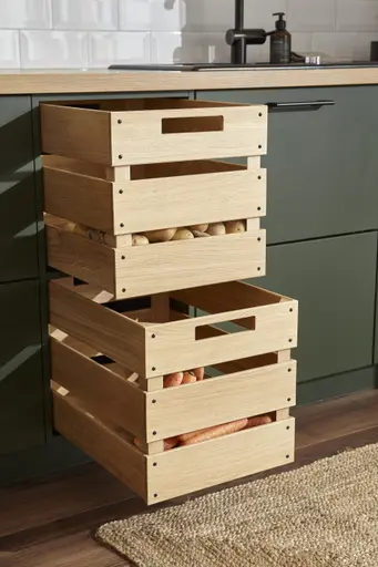 Winkelküche 54.160 GL 7 521, Lack samtmatt Waldgrün