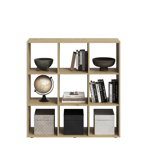 Regal- B ca. 104 cm, Eiche Dekor