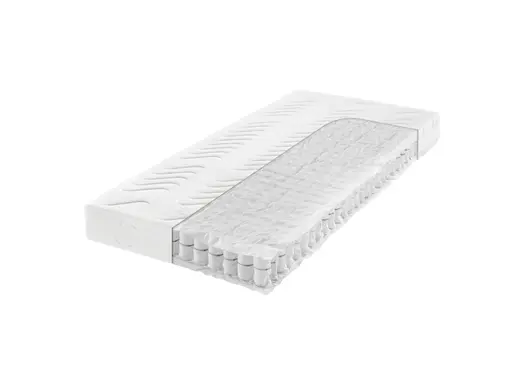 7-Zonen-Tonnentaschenfederkern-Matratze- Ligefläche ca. 200x200 cm, Mittel