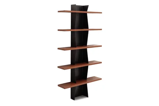 Wandboard Venzone - BHT  108x210x25 cm, Anthrazit, Campari