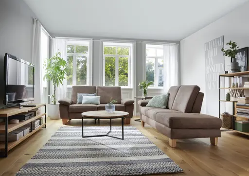 Couchtisch Farmingdale - LBH ca. 85x85x52 cm, Eiche massiv, legno