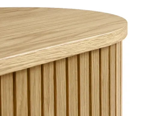 TV-Lowboard - B ca. 180 cm, Eiche Furnier, Natur