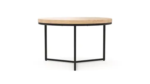 Couchtisch Farmingdale - LBH ca. 85x85x52 cm, Eiche massiv, legno