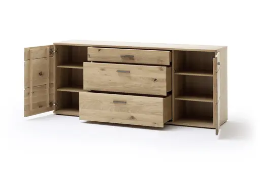 Sideboard - Eiche teilmassiv 