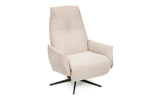 Sessel - Relaxfunktion, Stoff, Beige