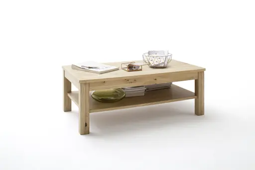 Couchtisch - Schubkasten, LBH ca. 117x65x42 cm,  Eiche teilmassiv