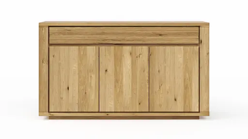 Sideboard Bakersfield - Schublade geschroppt, Asteiche massiv, geölt