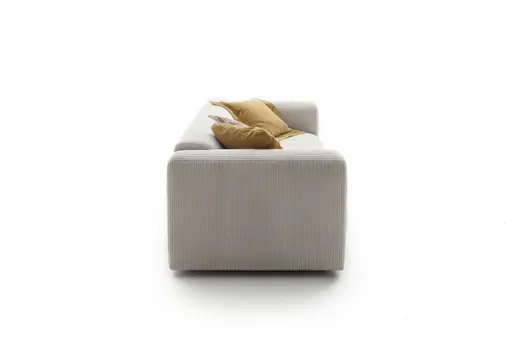 Sofa Laja - 3-Sitzer, Cord, Graubeige