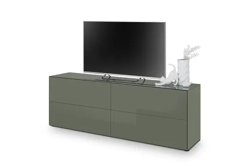 Lowboard - B ca. 181 cm, Olivgrün