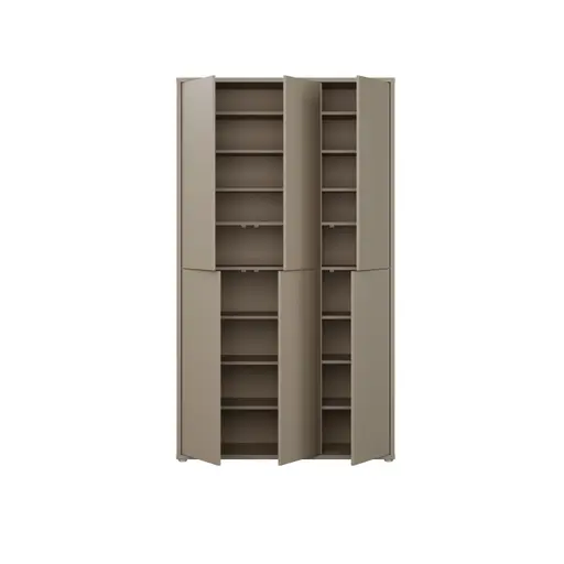 Schuhschrank FAID- B ca. 109 cm, Taupe