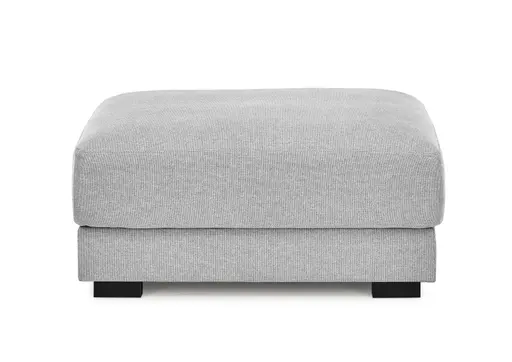 Hocker - Stoff, Silbergrau