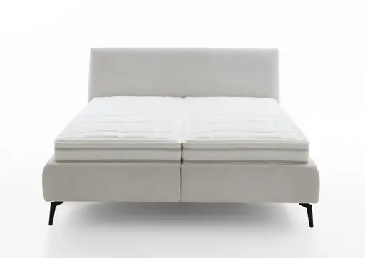 Polsterbett - Liegefläche ca. 180x200 cm, Feincord, Natur