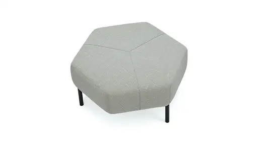 Hocker Franz - Stoff, Lehm