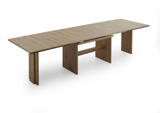 Esstisch - ausziehbar, LB. ca. 160x95cm, Dekor Eiche