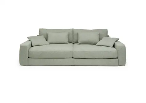 Big Sofa JOVIN - Stoff, Lindgrün
