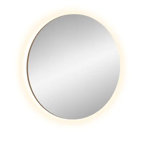 Spiegel - mit Beleuchtung, D ca. 70 cm