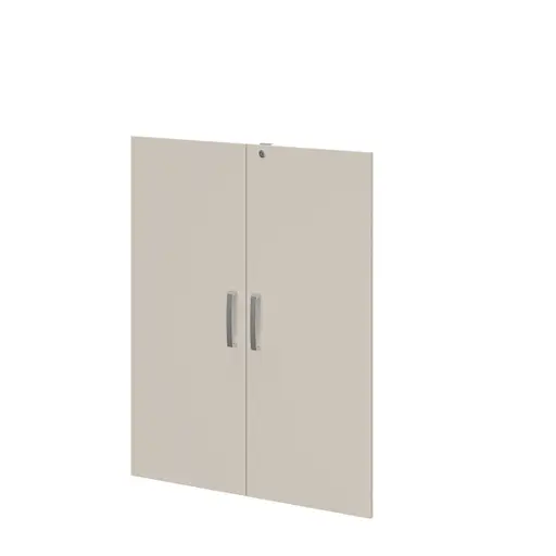 Türen-Set- B ca. 84 cm, Glas, Eiche Dekor