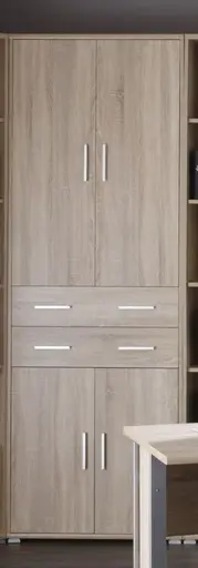 Büroschrank- Eiche Dekor
