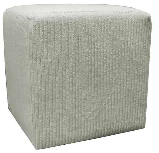 Hocker- Stoff, Beige