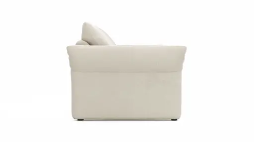 Sofa Gotera -  2,5-Sitzer inkl. Rückenlehne verstellbar, Stoff, Natur