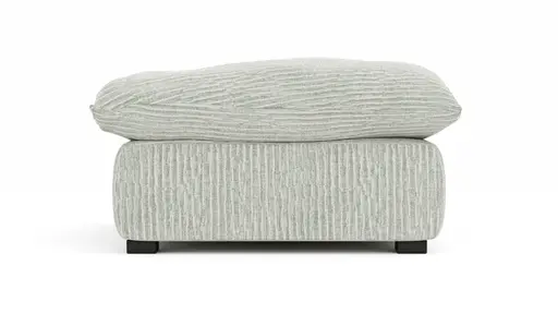 Hocker Ulf - Cord, Hellgrau