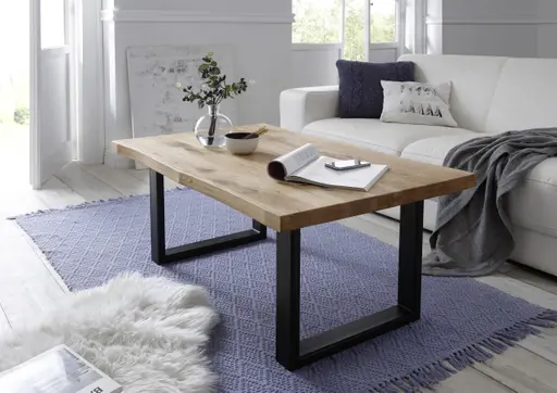 Couchtisch - LBH ca. 110x70x45 cm, Eiche massiv