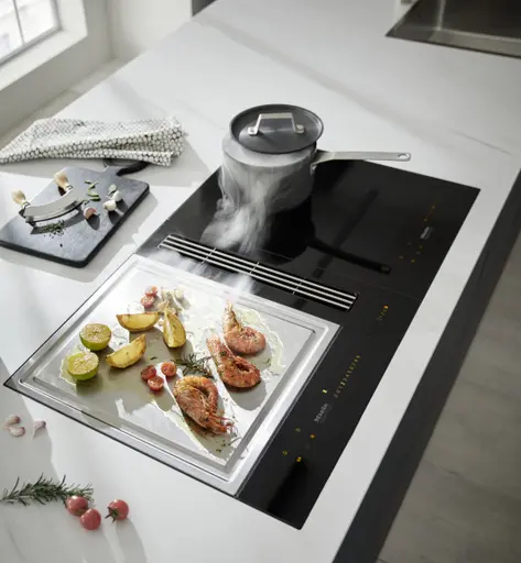 Küchenzeile 54.160 CO 6 521, Lack tiefblau samtmatt,