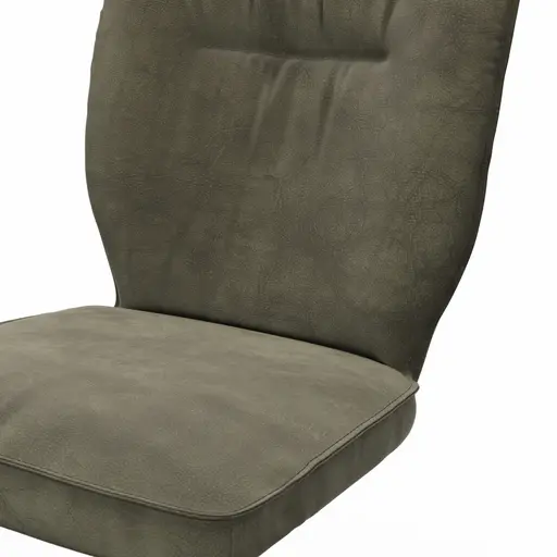 Freischwinger Westmore - Stoff, Dunkelgrün