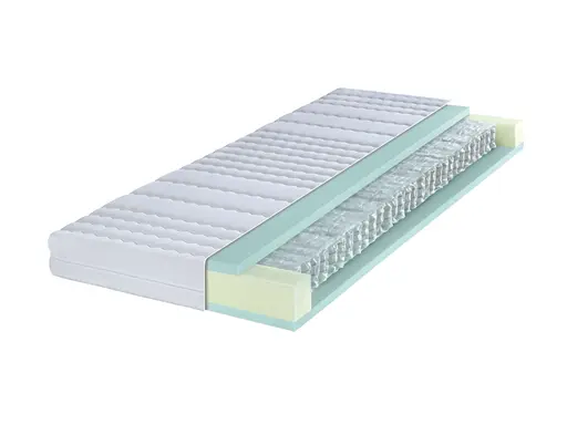 Tonnentaschenfederkernmatratze- Liegefläche ca. 90x200 cm, Soft