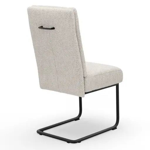 Freischwinger Ravina - Stoff, Creme