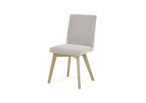 Stuhl SITTING TOGETHER_A- Soff, Hellgrau, Eiche Natur