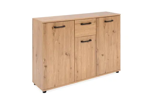 Sideboard- B ca. 107 cm, Eiche Dekor
